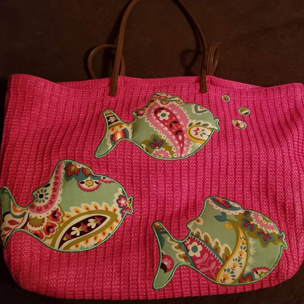 Vera bradley beach bag